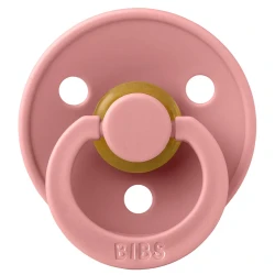 Пустышка круглая латексная Bibs Colour Dusty Pink & Coral (0-6 мес), 2 шт. купить в Кишиневе. Фото 3