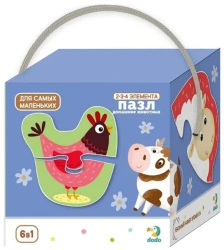 Puzzle Dodo 6 în 1 Animale domestice cumpăra în Chișinau. Foto 3