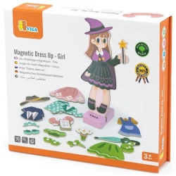 Set de creatie Viga Magnetic Dress Up Girl, 44 buc. cumpăra în Chișinau. Foto 2