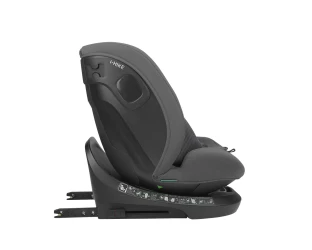 Scaun auto 40-150 cm (i-Size) Isofix Kikkaboo i-Hike Dark Grey, rotativ 360 cumpăra în Chișinau. Foto 8