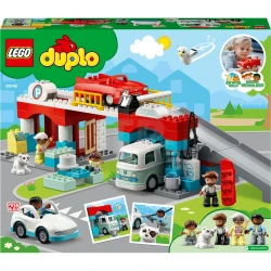 Set construcție Lego Duplo Parking Garage and Car Wash 10948, 112 elemente cumpăra în Chișinau. Foto 6