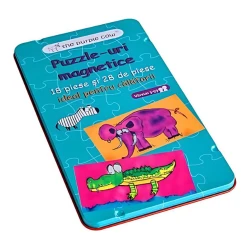 Puzzle magnetic Toys Outlet The Purple Cow, 18 și 28 de piese cumpăra în Chișinau. Foto 1
