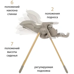 Scaun de masa 2 in 1 Jane Mila Botanic cumpăra în Chișinau. Foto 4