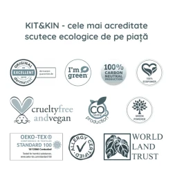 Подгузники eco гипоаллергенный Kit&Kin 4 (9-14 кг), 32 шт. купить в Кишиневе. Фото 4
