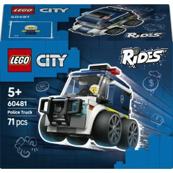 Конструкторы Lego City Rides - Police Truck, 71 элемент купить в Кишиневе. Фото 1