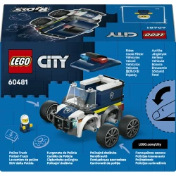 Конструкторы Lego City Rides - Police Truck, 71 элемент купить в Кишиневе. Фото 2