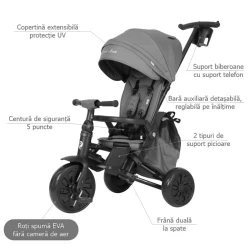 Tricicleta pentru copii QPlay Nova Max Purple cumpăra în Chișinau. Foto 9