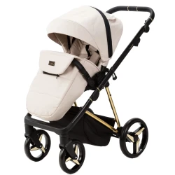 Carucior 2 in 1 Adamex Blanc Poler Special Edition Light Beige cumpăra în Chișinau. Foto 2