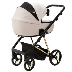 Carucior 2 in 1 Adamex Blanc Poler Special Edition Light Beige cumpăra în Chișinau. Foto 3