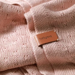 Одеяло Babyono Natural Bamboo Knitted Pink, 75x100 см купить в Кишиневе. Фото 5
