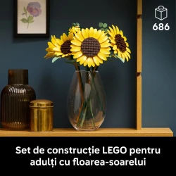 Set construcție Lego Botanicals Sunflower Bouquet, 686 elemente cumpăra în Chișinau. Foto 4