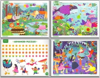 Puzzle Mideer Dream World în sort., 96-140 elemente cumpăra în Chișinau. Foto 4