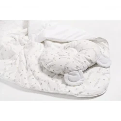 Set paturica de infasat si perna Twins Bear White cumpăra în Chișinau. Foto 2