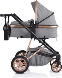 Carucior 3 in 1 transformabil Moni Midas Grey cumpăra în Chișinau. Foto 2