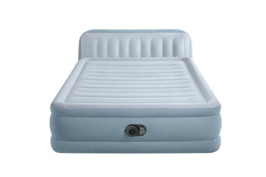 Надувной матрас Intex Velur Deluxe Ultra Plush со спинкой и встроенным электрическим насосом купить в Кишиневе. Фото 2