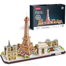 Пазл 3D Cubic Fun Paris, 115 элементов купить в Кишиневе. Фото 2