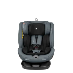 Scaun auto 40-150 cm (i-Size) Isofix Kikkaboo i-Moove Dark Grey, rotativ 360 cumpăra în Chișinau. Foto 2