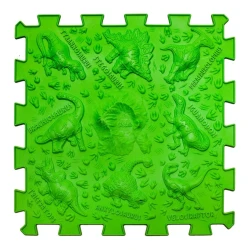 Covoraș-puzzle ortopedic de masaj Ortek Dinozauri, set de 10 elemente cumpăra în Chișinau. Foto 2