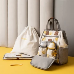 Geantă pentru cărucior Skiddou Astrid Vanilla Delight Yellow cumpăra în Chișinau. Foto 9