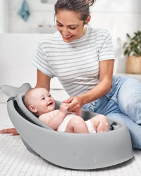 Умная ванночка Skip Hop Moby Grey, 70 см купить в Кишиневе. Фото 3