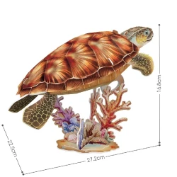 Пазл 3D Cubic Fun Sea Turtle, 31 элементов купить в Кишиневе. Фото 3