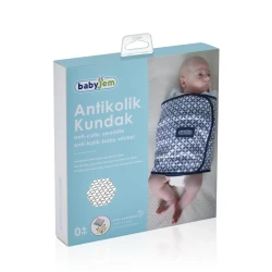 Система пеленания BabyJem с антиколиковой подушкой с вишневыми косточками Grey купить в Кишиневе. Фото 7