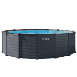 Бассейн для детей Intex Graphite Gray Panel + фильтрующий насос 5700 л/ч, 16805 литров купить в Кишиневе. Фото 6