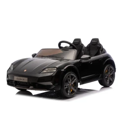 Mașinuță electrică KidsCar Porsche Taycan 12V 10Ah, neagră cumpăra în Chișinau. Foto 1