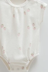 Боди без рукавов Caramell Berry Days Ivory (9-12М) купить в Кишиневе. Фото 2