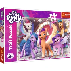 Puzzle Trefl My Little Pony A happy day of Ponies, 24 elemente cumpăra în Chișinau. Foto 1