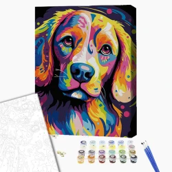 Set pictură pe numere BrushMe 30×40 cm, în sort. cumpăra în Chișinau. Foto 32