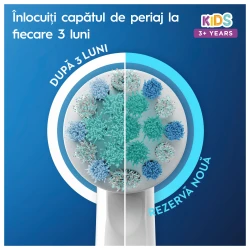 Rezerva pentru periuta de dinti pentru copii ORAL-B Pro Kids Spiderman (3 ani+) cumpăra în Chișinau. Foto 5