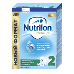 Lapte praf Nutrilon Premium 2 (6-12 luni), 600 gr cumpăra în Chișinau. Foto 1