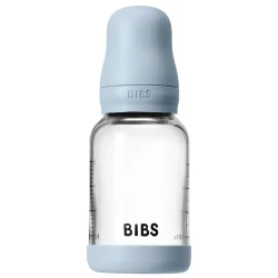 Biberon pentru bebelusi din sticla Bibs Latex Baby Blue, 120 ml cumpăra în Chișinau. Foto 3