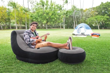 Надувное кресло Intex Ultra Lounge с подставкой для ног купить в Кишиневе. Фото 3