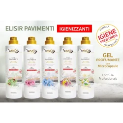 Жидкий очиститель Wexor Elisir Orange Blossom, Lotus Flower and Mediterranean Accord для напольных покрытий, 750 мл купить в Кишиневе. Фото 2