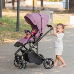 Прогулочная коляска с реверсивным блоком Carrello Alfa Indigo Blue купить в Кишиневе. Фото 5