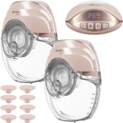 Молокоотсос двойной электрический Lionelo Fidi Free Slim Duo Pink купить в Кишиневе. Фото 3