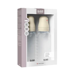 Biberon pentru bebeluși din plastic Bibs Silicone Ivory, 270 ml, 2 buc. cumpăra în Chișinau. Foto 2