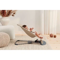 Balansoar BabyBjorn Balance Soft Woven, Khaki/Beige cumpăra în Chișinau. Foto 3