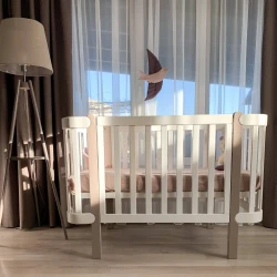 Детская кроватка Veres Монако LD5 белый-капучино купить в Кишиневе. Фото 3