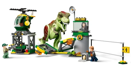 Конструкторы Lego Jurassic World T. rex Dinosaur Breakout, 140 элементов купить в Кишиневе. Фото 5