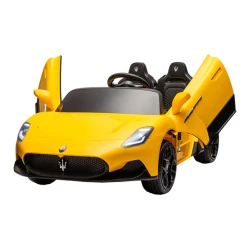 Mașinuță electrică KidsCar Maserati MC20, 12V, galbenă cumpăra în Chișinau. Foto 2