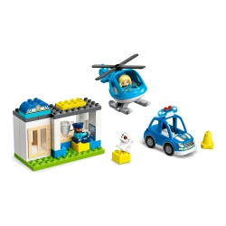 Set construcție Lego Duplo Police Station & Helicopter 10959, 40 elemente cumpăra în Chișinau. Foto 1