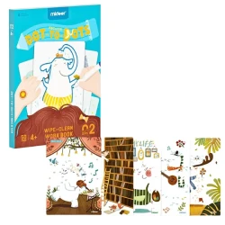 Joc de masă Mideer Wipe-clean Work Book Level 2: Dot To Dots cumpăra în Chișinau. Foto 2