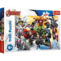 Puzzle Trefl Marvel Avengers The power of the Avengers, 100 elemente cumpăra în Chișinau. Foto 1