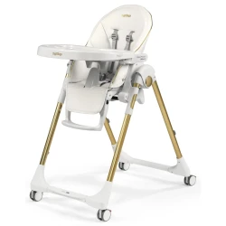 Стул для кормления 2 в 1 Peg Perego Prima Pappa Follow Me Gold купить в Кишиневе