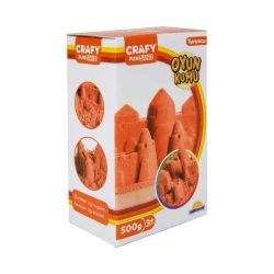 Nisip kinetic Crafy Sand Orange, 500 g cumpăra în Chișinau. Foto 1