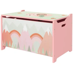 Ящик-скамейка для игрушек U-grow Pink Forest купить в Кишиневе. Фото 1