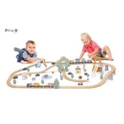 Конструкторы Viga Train Set, 90 элементов купить в Кишиневе. Фото 3